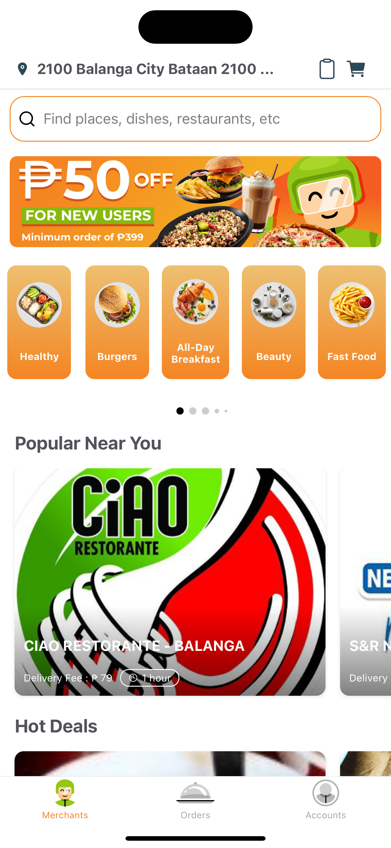 Mangan.ph App Interface